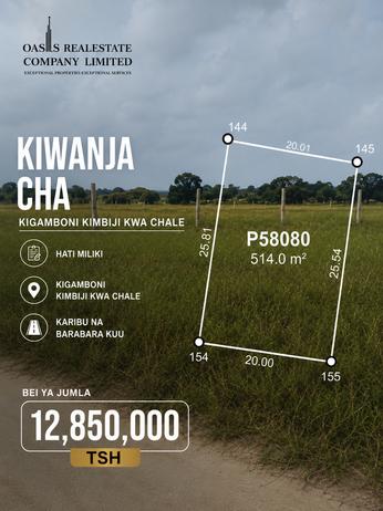 Kiwanja kinauzwa Kigamboni Grand Estate, Dar Es Salaam (514 sqm) Kiwanja kinauzwa Kigamboni Grand Estate, Dar Es Salaam (514 sqm)