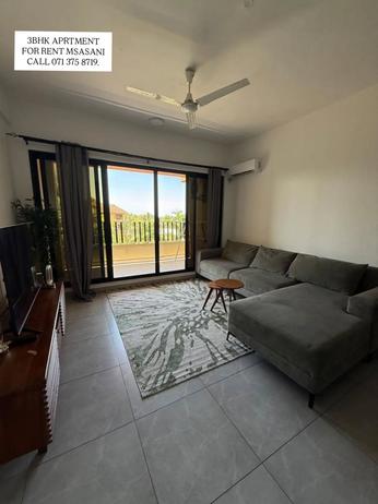 Apartment (Furnished) ya vyumba vitatu inapangishwa Msasani, Dar Es Salaam