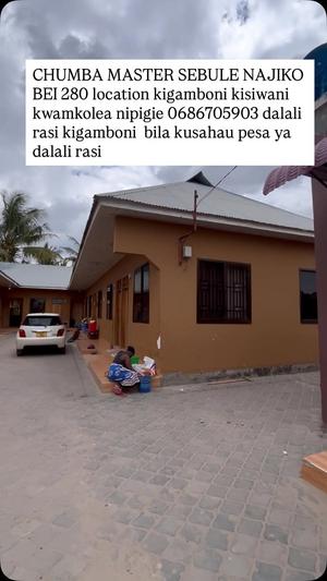 Nyumba ya chumba kimoja inapangishwa Kigamboni Kisiwani Kwamkolea, Dar Es Salaam Nyumba ya chumba kimoja inapangishwa Kigamboni Kisiwani Kwamkolea, Dar Es Salaam