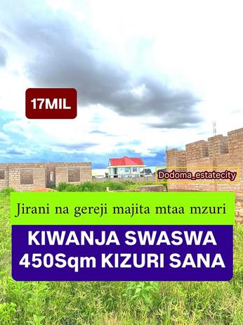 Residential Plot for Sale in Ipagala Swaswa, Dodoma (450 sqm) Residential Plot for Sale in Ipagala Swaswa, Dodoma (450 sqm)