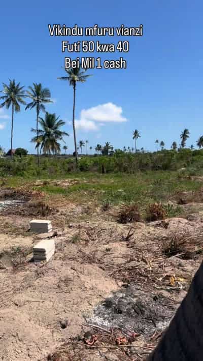 Kiwanja kinauzwa Vikindu Vianzi Mfurumwambao, Pwani (185.81 sqm)