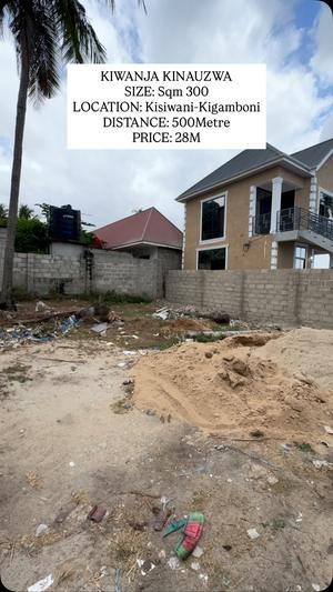 Kiwanja kinauzwa Kisiwani, Kigamboni, Dar Es Salaam (300 sqm)