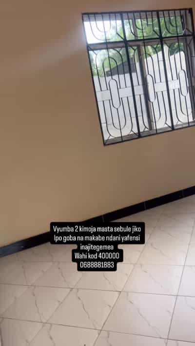 Nyumba ya vyumba viwili inapangishwa Goba, Dar Es Salaam