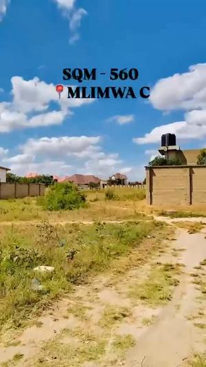 Plot for sale in Mlimwa C, Dodoma sqm 560