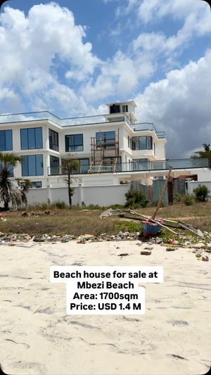 House for Sale in Mbezi Beach, Dar Es Salaam (1700 sqm) House for Sale in Mbezi Beach, Dar Es Salaam (1700 sqm)