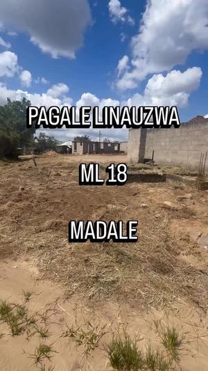 Kiwanja kinauzwa Madale Mbopo, Dar Es Salaam sqm 400