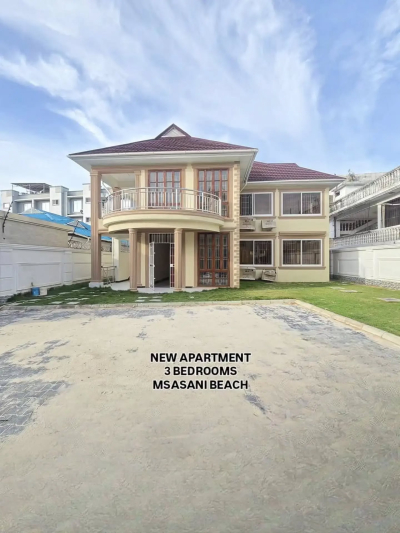 Nyumba/Apartment ya vyumba vitatu inapangishwa Msasani, Dar Es Salaam