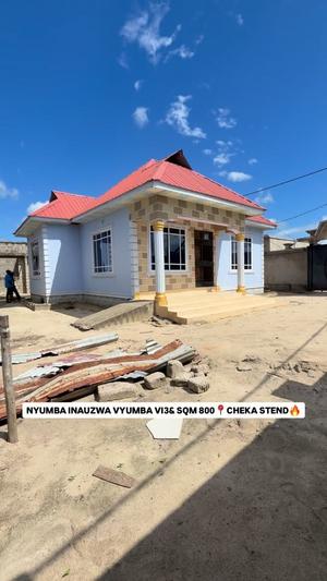Nyumba ya vyumba vitatu inauzwa Kigamboni Dege, Dar Es Salaam (800 sqm)