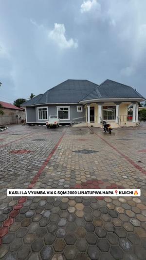 Nyumba ya vyumba vinne inauzwa Ushwani, Kigamboni, Dar Es Salaam (2000 sqm)