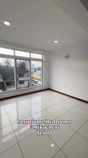 Nyumba/Apartment ya vyumba vitatu inapangishwa Mikocheni, Dar Es Salaam