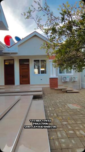 Apartment ya vyumba viwili inapangishwa Goba Center/Simba Oil, Dar Es Salaam Apartment ya vyumba viwili inapangishwa Goba Center/Simba Oil, Dar Es Salaam