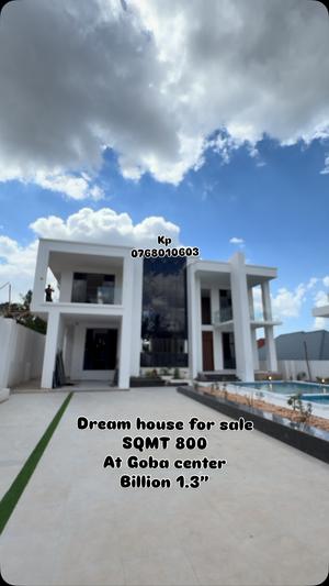 Nyumba ya vyumba vinne inauzwa Goba Center, Dar Es Salaam (800 sqm) Nyumba ya vyumba vinne inauzwa Goba Center, Dar Es Salaam (800 sqm)