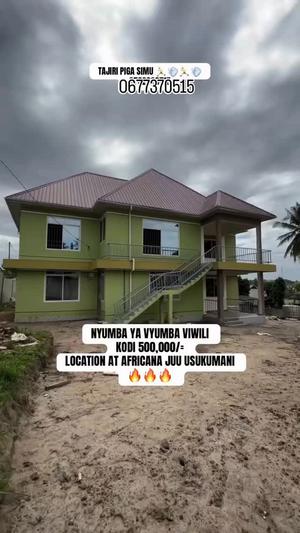 Apartment ya vyumba viwili inapangishwa Salasala Usukumani, Dar Es Salaam