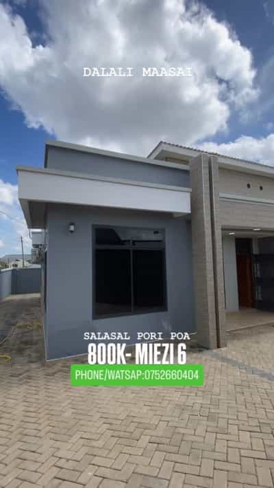 Nyumba ya vyumba viwili inapangishwa Salasala Pori, Dar Es Salaam