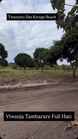 Plots for sale in Kerege Beach, Pwani