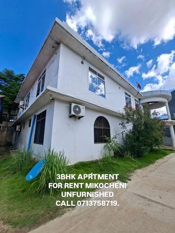 Apartment ya vyumba vitatu inapangishwa Mikocheni, Dar Es Salaam