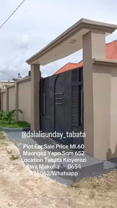 Residential Plot for Sale in Tabata Kinyerezi Kwa Makofia, Dar Es Salaam (652 sqm)