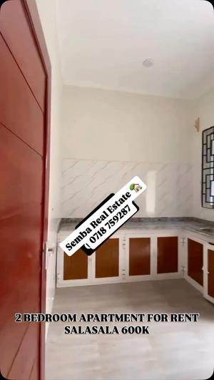 Apartment ya vyumba viwili inapangishwa Salasala, Dar Es Salaam