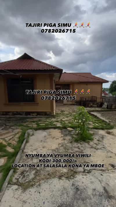 Nyumba ya vyumba viwili inapangishwa Sinza Kijiweni, Dar Es Salaam