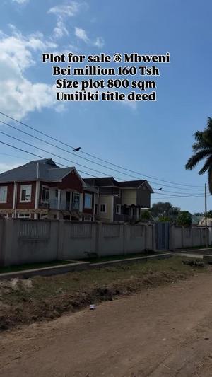 Kiwanja kinauzwa Mbweni Ubungo, Dar Es Salaam (800 sqm) Kiwanja kinauzwa Mbweni Ubungo, Dar Es Salaam (800 sqm)
