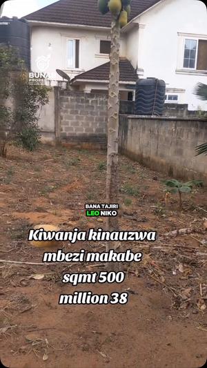 Kiwanja kinauzwa Mbezi Makabe, Dar Es Salaam (500 sqm) Kiwanja kinauzwa Mbezi Makabe, Dar Es Salaam (500 sqm)