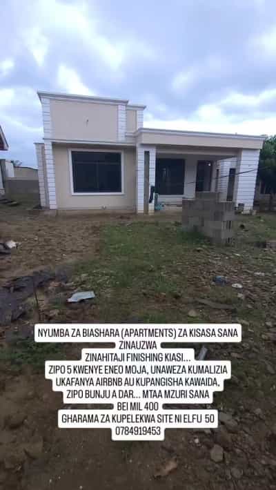 Apartment ya vyumba 9 inauzwa Bunju A, Dar Es Salaam