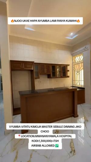 3 Bedrooms House for Rent in Mwananyamala, Dar Es Salaam