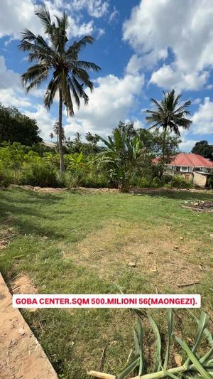 Plot for sale in Goba Center, Dar Es Salaam sqm 500