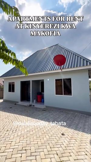 Apartment ya chumba kimoja inapangishwa Tabata Kinyerezi Kwa Makofia, Dar Es Salaam