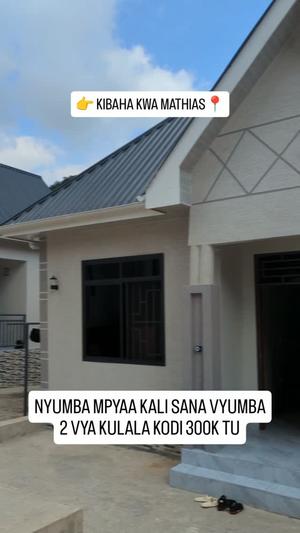 Apartment ya vyumba viwili inapangishwa Kibaha Kwa Mathias, Pwani