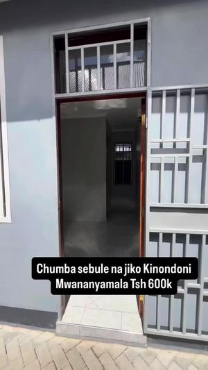 Nyumba/Apartment ya chumba kimoja inapangishwa Kinondoni, Dar Es Salaam