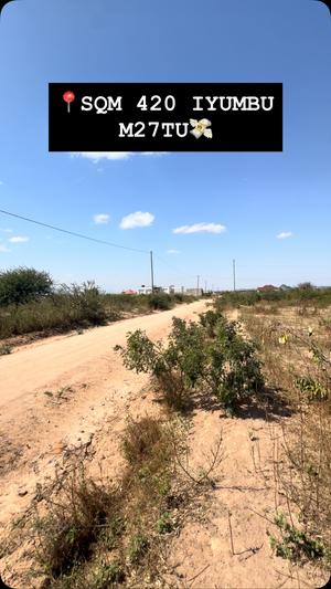 Kiwanja kinauzwa Iyumbu, Dodoma sqm 420 Kiwanja kinauzwa Iyumbu, Dodoma sqm 420