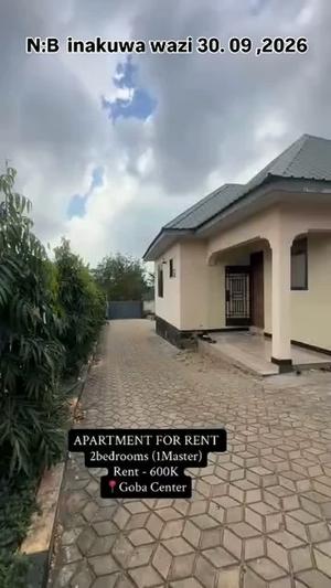 House for Rent in Goba, Mbezi, Dar Es Salaam