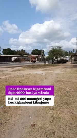 Kiwanja kinauzwa Kigamboni Kibugumo, Dar Es Salaam (4000 sqm) Kiwanja kinauzwa Kigamboni Kibugumo, Dar Es Salaam (4000 sqm)