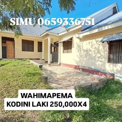 Nyumba ya vyumba viwili inapangishwa Kimara Tembon, Dar Es Salaam