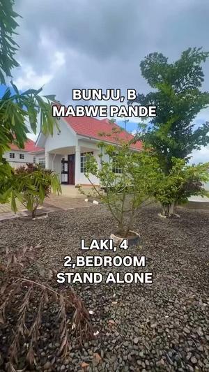 Nyumba ya vyumba viwili inapangishwa Bunju B Mabwepande, Dar Es Salaam