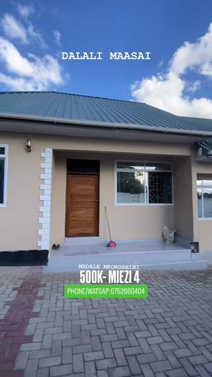 Nyumba ya vyumba viwili inapangishwa Madale Mkoroshini, Dar Es Salaam
