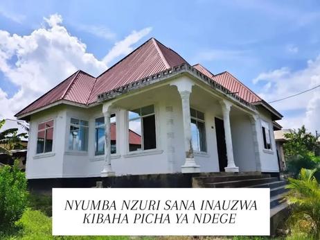 Nyumba ya vyumba vitatu inauzwa Kibaha Picha Ya Ndege, Pwani Nyumba ya vyumba vitatu inauzwa Kibaha Picha Ya Ndege, Pwani