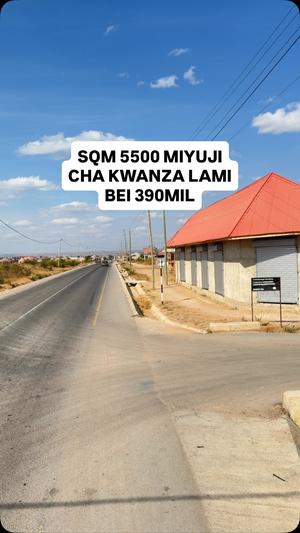 Plot for sale in Miyuji, Dodoma sqm 5500 Plot for sale in Miyuji, Dodoma sqm 5500
