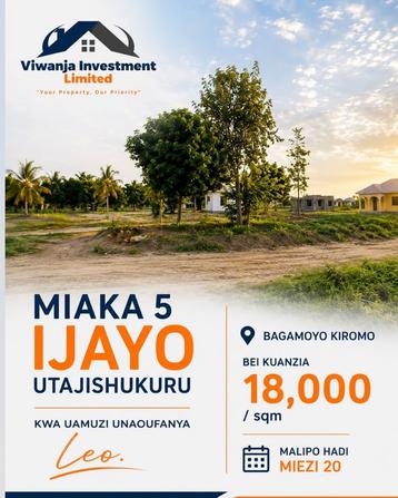 Residential Plots for Sale in Bagamoyo Kiromo Uzunguni, Pwani Residential Plots for Sale in Bagamoyo Kiromo Uzunguni, Pwani