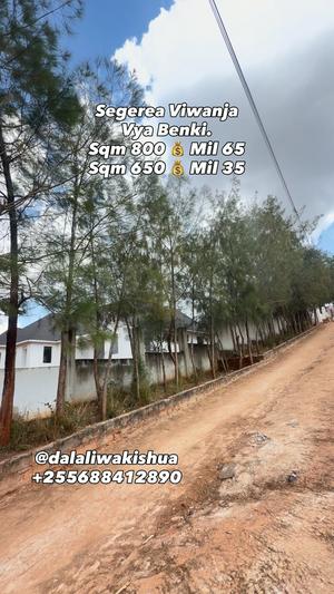 Residential Plots for Sale in Tabata Segerea, Dar Es Salaam