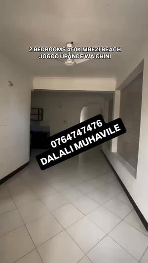 Nyumba ya vyumba viwili inapangishwa Mbezi Beach Jogoo, Dar Es Salaam