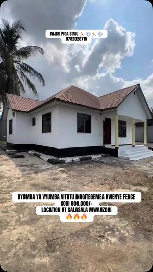 Nyumba ya vyumba vitatu inapangishwa Salasala, Dar Es Salaam Nyumba ya vyumba vitatu inapangishwa Salasala, Dar Es Salaam