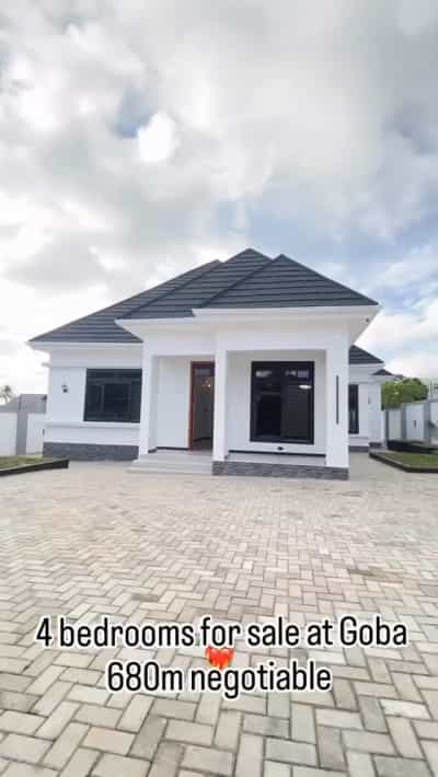 Nyumba ya vyumba vinne inauzwa Goba, Dar Es Salaam (1000 sqm) Nyumba ya vyumba vinne inauzwa Goba, Dar Es Salaam (1000 sqm)