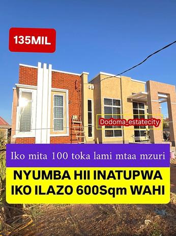 3 Bedrooms House for Sale in Ilazo, Dodoma (600 sqm)