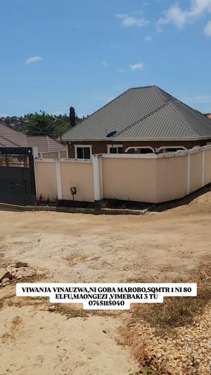 Kiwanja kinauzwa Goba Marobo, Dar Es Salaam