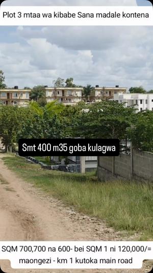 Kiwanja kinauzwa Goba Kulagwa, Dar Es Salaam sqm 400 Kiwanja kinauzwa Goba Kulagwa, Dar Es Salaam sqm 400