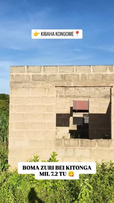 Nyumba ya chumba kimoja inauzwa Kibaha Kongowe, Pwani (300 sqm)