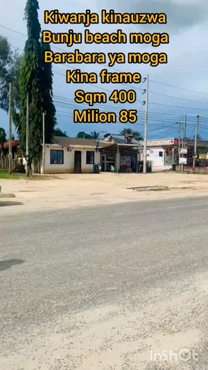 Kiwanja kinauzwa Bunju Beach, Dar Es Salaam sqm 400
