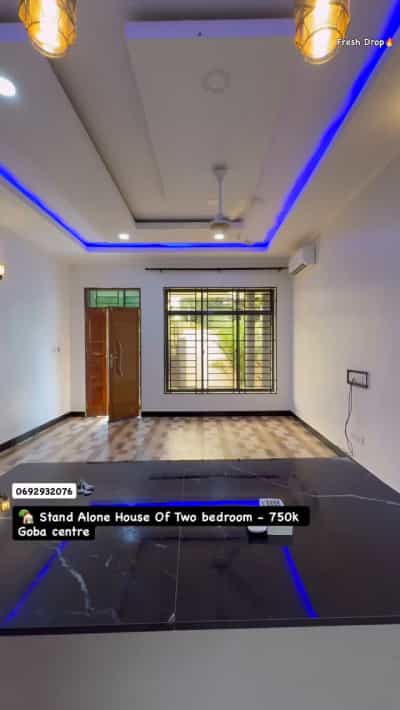 Nyumba ya vyumba viwili inapangishwa Goba Centre, Dar Es Salaam